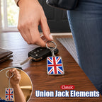 ⚽ England Football Goal Keychain