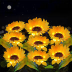 🌻 Solar Sunflower Garden Lights