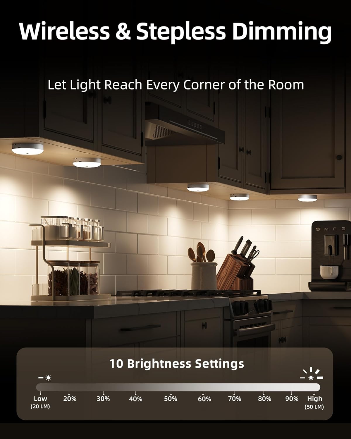Three-color remote control sensor night light