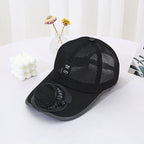 Ultralight UV Protection Baseball Cap with Solar Fan