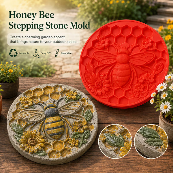 🌻 Turn Concrete Into Garden Sunshine! DIY Sunflower Stepping Stone Mold ￡14.99 ✨