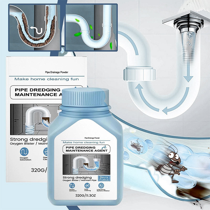🚰 Powerful Drain Cleaning · Easy Home Maintenance · Fresh Pipes
