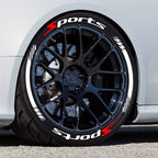 🔥 4PCS 3D Tire Lettering Stickers | Waterproof Universal Wheel Sidewall Decals