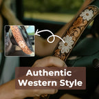 🤠 Funda de Volante Estilo Charro - Accesorio Auténtico para Tu Auto