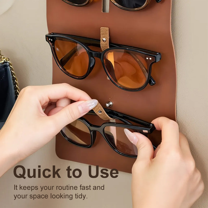 Wall-Mounted Eyeglass Storage Hanger Organizer 👓
