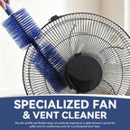 Flexible Multi-Use Cleaning Brush – Fan, Screen, Blind & Drain Cleaner
