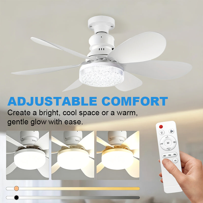 Household Silent Mini Fan Light