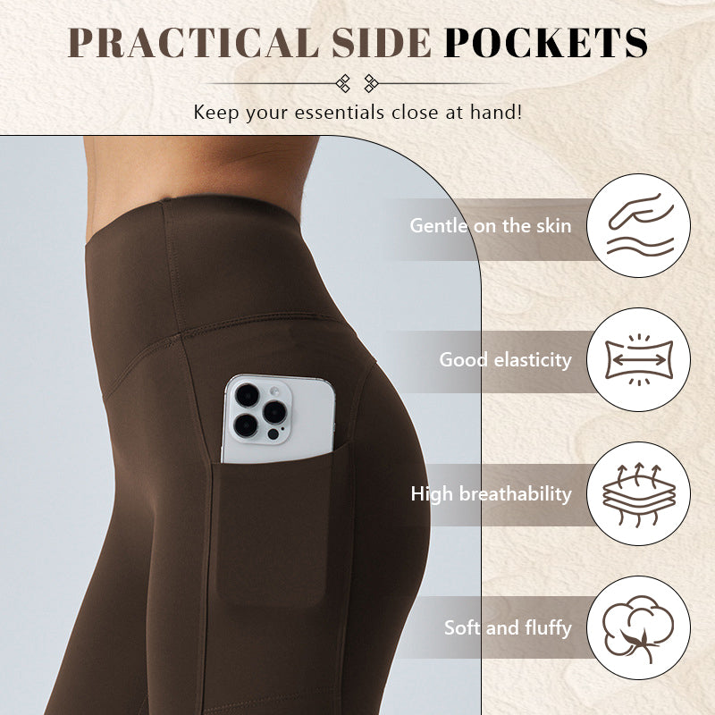 Halara UltraSculpt SoCinched High Waisted Tummy Control Side Pocket Shaping Training Biker Shorts