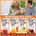 Exprimidor Manual de Acero Inoxidable para Jugos Frescos