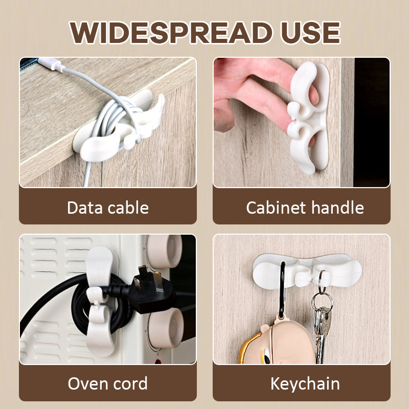 Multi-Functional Power Cord Organizer – Cable Management Holder