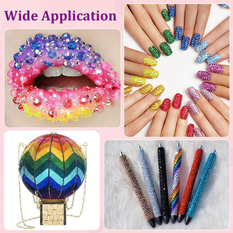 ✨ 32,000PCS Jelly Rhinestone Kit