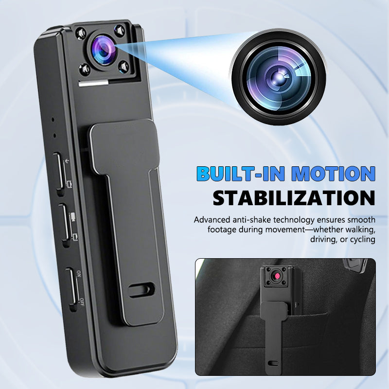 A9 Pocket Clip Camera HD 1080P Portable Meeting Recorder Sports Camera