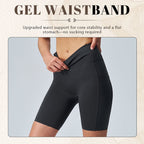 Halara UltraSculpt SoCinched High Waisted Tummy Control Side Pocket Shaping Training Biker Shorts