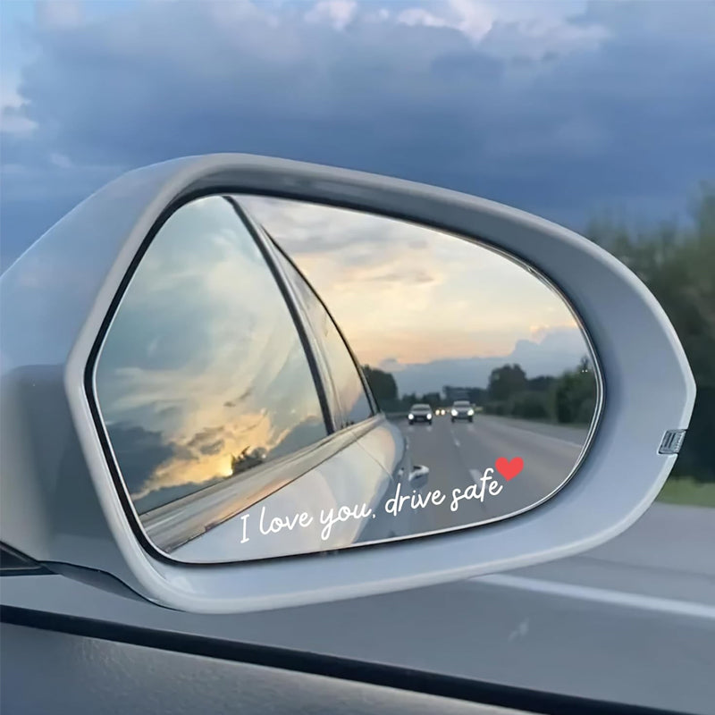 „I Love You Drive Safe“ Mirror stickers/„I Love You Drive Safe“ Autoaufkleber