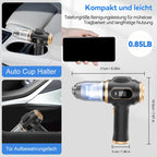 Cordless 4-in-1 Handheld Vacuum & Air Blower – Portable Rechargeable Cleaning Tool