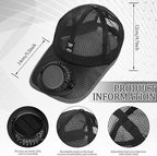 Ultralight UV Protection Baseball Cap with Solar Fan