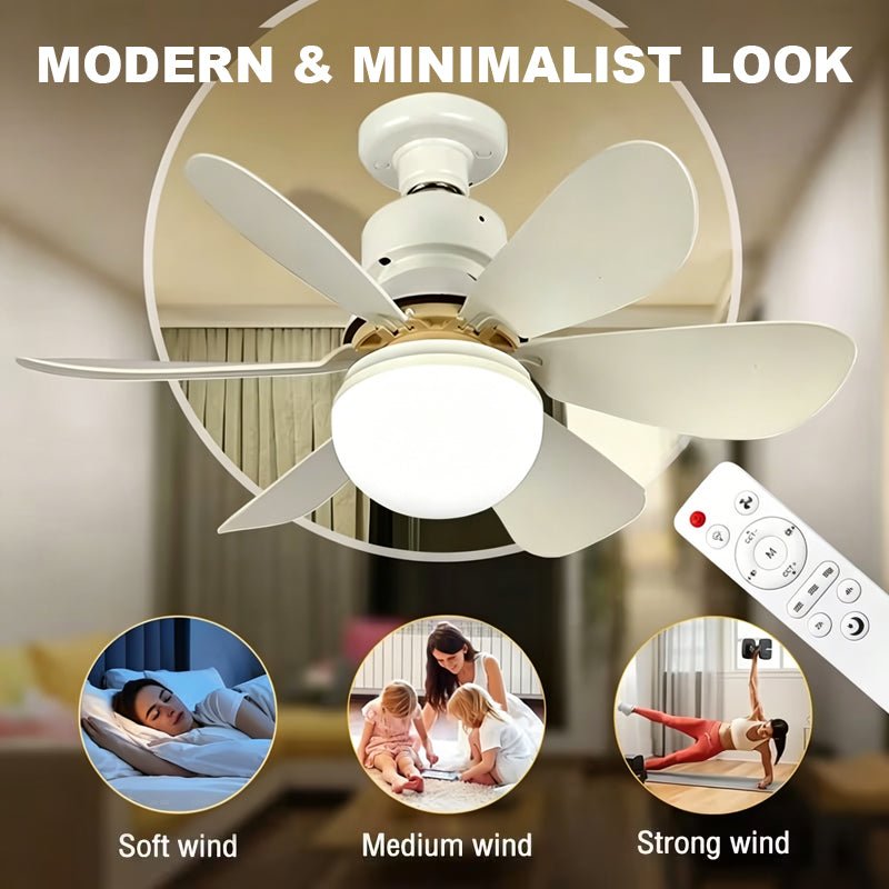 Household Silent Mini Fan Light