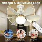 Household Silent Mini Fan Light