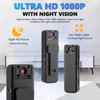 A9 Pocket Clip Camera HD 1080P Portable Meeting Recorder Sports Camera