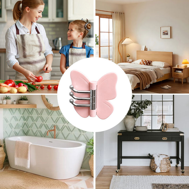 🦋 Cute Butterfly Wall Hooks – Add Charm & Organisation to Any Space ✨🏡