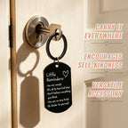 Little Reminders Engraved Keychain