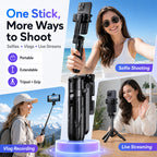 Bluetooth Phone Selfie Stick Tripod