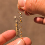 Spiral Ikebana Earrings