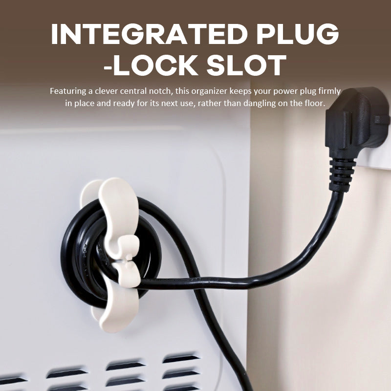 Multi-Functional Power Cord Organizer – Cable Management Holder