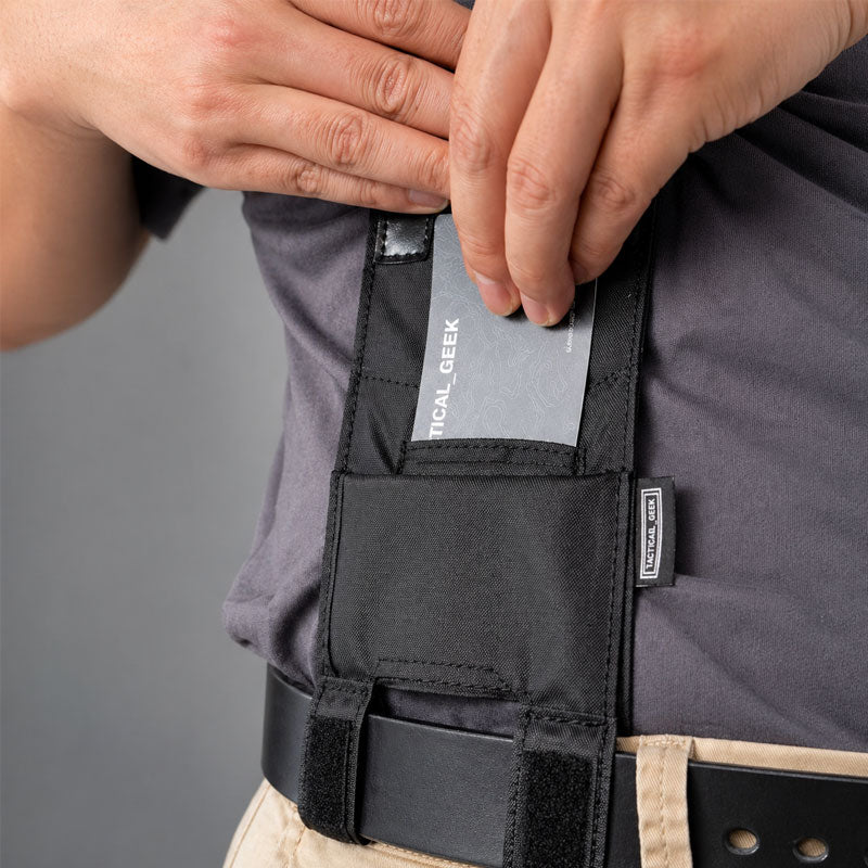 Cartera Delgada Oculta Para Cinturón – Ideal Para Viajes, Compras y Uso Diario