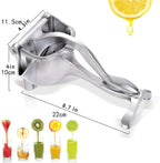 Exprimidor Manual de Acero Inoxidable para Jugos Frescos