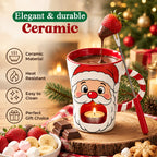 🍫 Chokladfondue-mugg med julmotiv