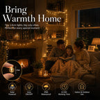 LED Solar Bubble String Lights Outdoor Waterproof Garden Lawn Holiday