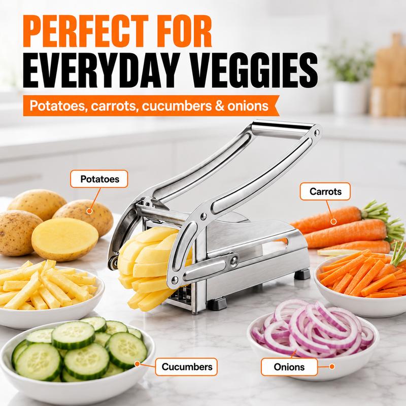 🍟 Make Perfect Homemade Fries In Seconds!
