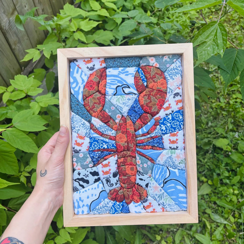 🖼️ Quilted Fabric Wall Art Kit