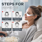 Microcurrent Eye Massager with Red Light Therapy