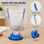 🌿 Foldable Bag Holder Stand for Everyday Kitchen Use