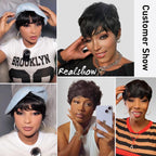 ✨ Short Pixie Bangs Wig
