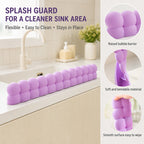 Silicone Sink Splash Guard Keep Your Kitchen Dry & Tidy
