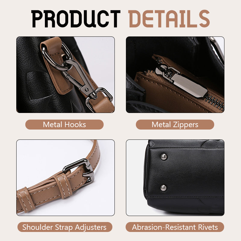 Bucket Bag Fashion Commuter Large Capacity Tote Bag New Advanced Sense Bag Versatile Women's Handbag