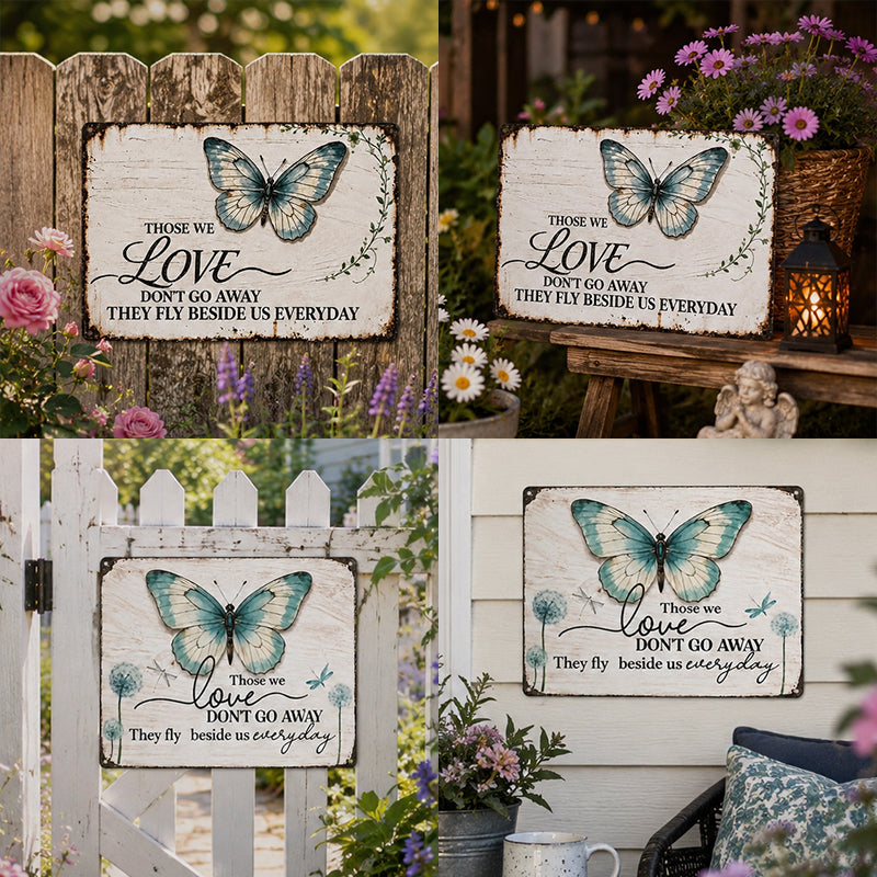 Remembrance Metal Sign