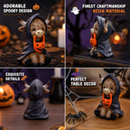 Halloween Highland Cow Resin Ornaments