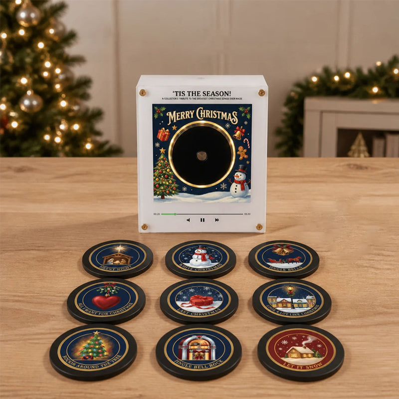 🎄 Kylskåpsmagnet med julmusik | 9 klassiska julsånger som sprider julstämning