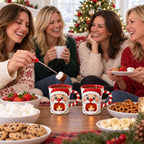 🍫 Chokladfondue-mugg med julmotiv