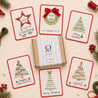 🎄🧵 Skapa din egen julhälsning – DIY-kit för vackra julkort med trådkonst! ✨🎁