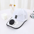 Ultralight UV Protection Baseball Cap with Solar Fan