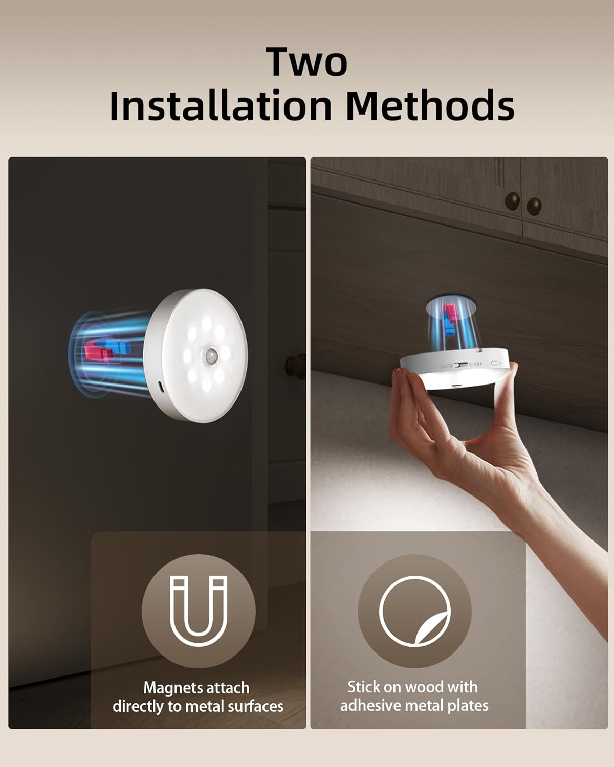 Three-color remote control sensor night light