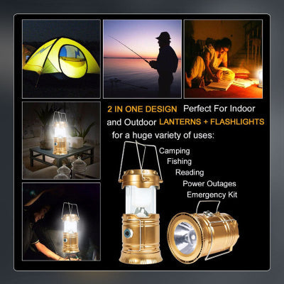 Solar Outdoor Camping Light