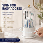 The Ultimate Dust-Proof Toothbrush Organiser