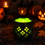 Witch crucible shaped tea wax lamp