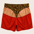 🩳 Men's Leopard Print Beach Shorts